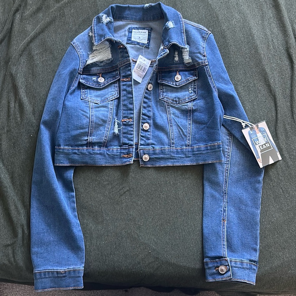 Dark blue wash Wax Jean - Jean jacket.